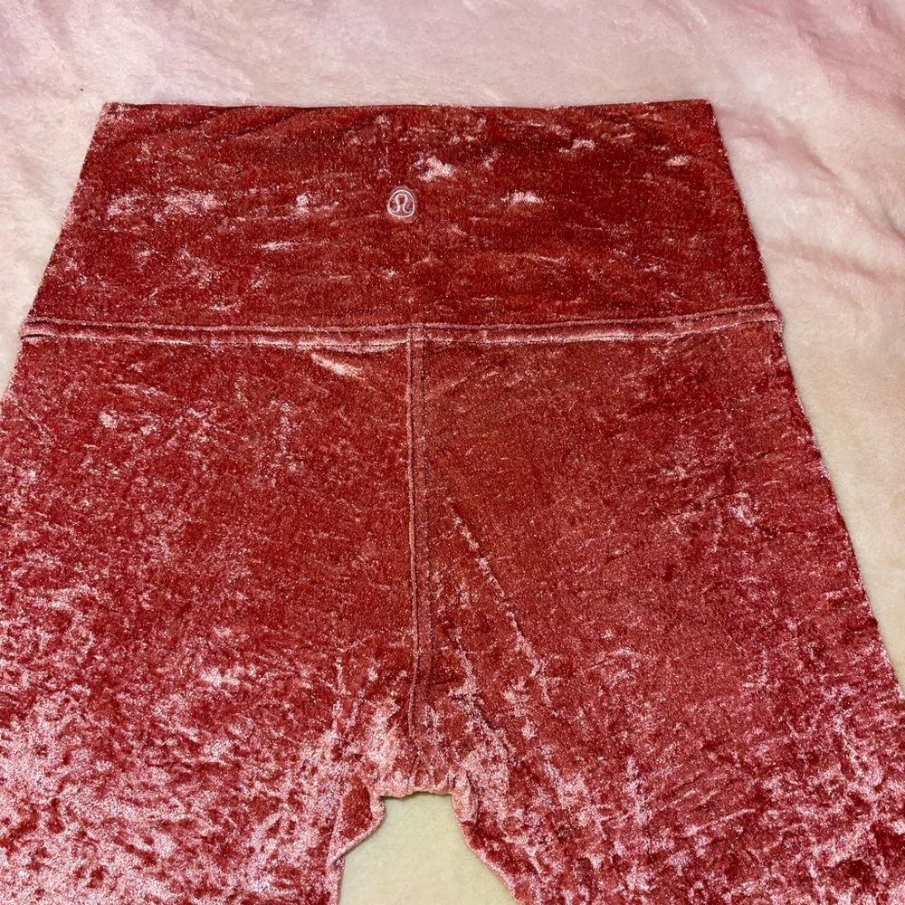 velvet lululemon leggings